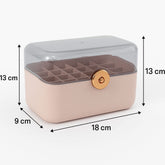 Stylish Make up organiser with this stylish storage box
